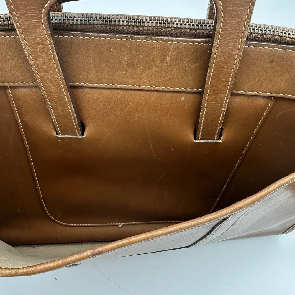 VTG Ghurka No 34 Expediter Marley Hodgson Leather Briefcase Messenger Bag 16